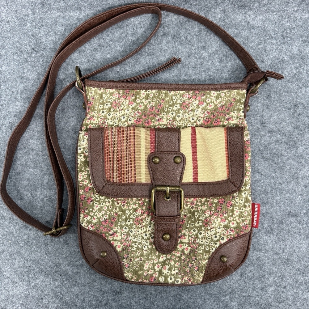 Unionbay Womens Crossbody Purse Bag Flowers Floral Adjustable Strap Cottage Core - Picture 5 of 16